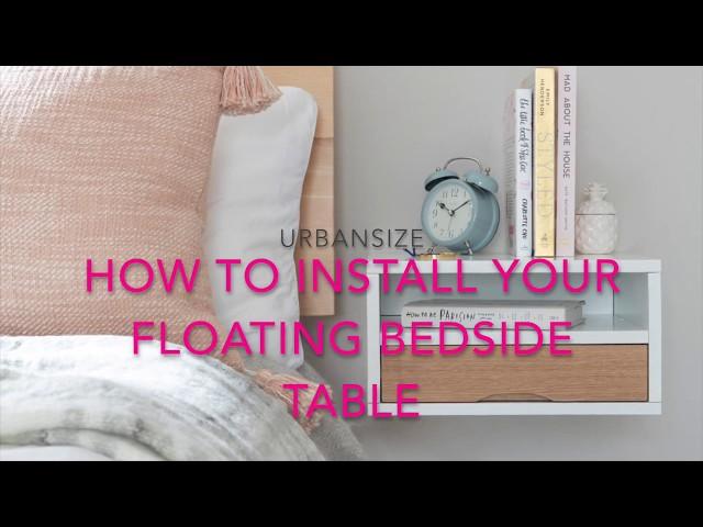 Urbansize Floating Bedside Installation