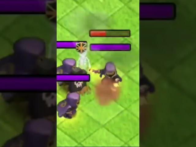 MAX SUPER MINER  VS MAX HEADHUNTER  ARMY IN CLASH OF CLANS. #gaming #ytshorts #clashofclans