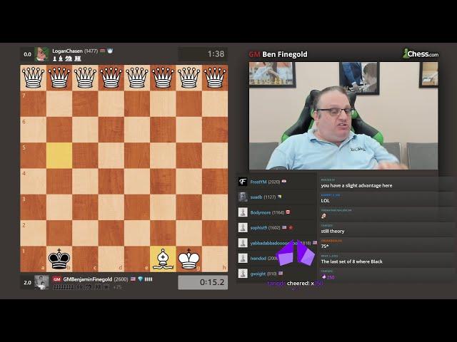 Daily Dose: Ben Finegold gets back to back crazy checkmates