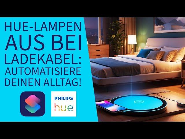 Automatisiere Dein Zuhause: Hue-Lampen ausschalten per iPhone & Kurzbefehle!