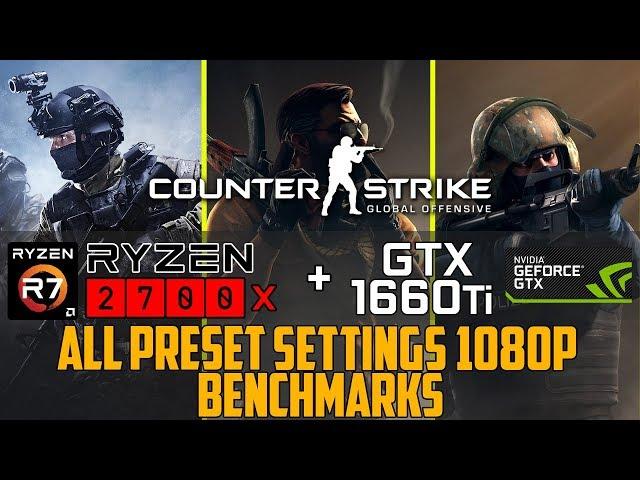 CSGO on GTX 1660Ti, 1080p Benchmarks