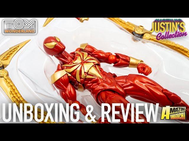 Iron Spider Amazing Yamaguchi Kaiyodo Unboxing & Review