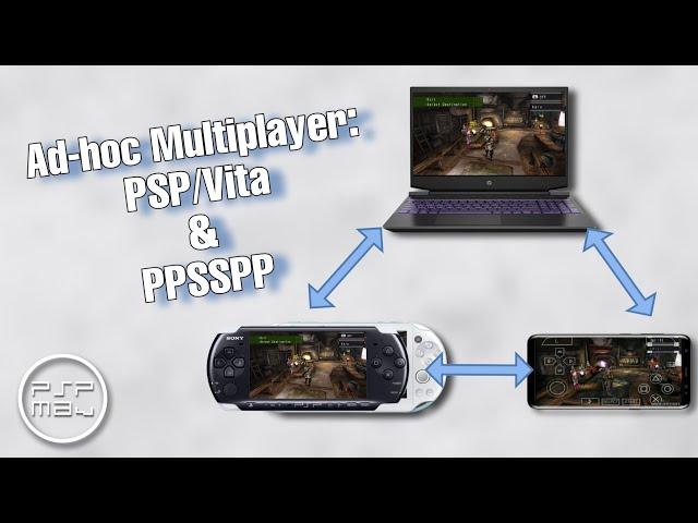 How to play Ad-hoc multiplayer between a real PSP / Vita and PPSSPP emulator