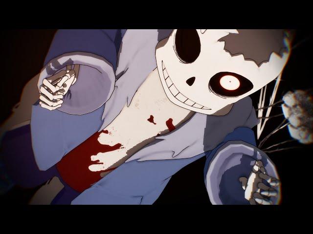 【Horrortale Sans】《Heathens》This model is awesome!【MMD】