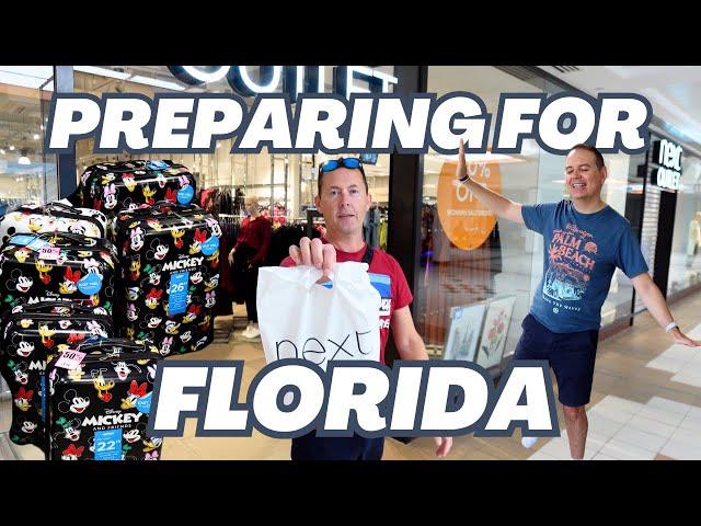 Last Minute FLORIDA preparations