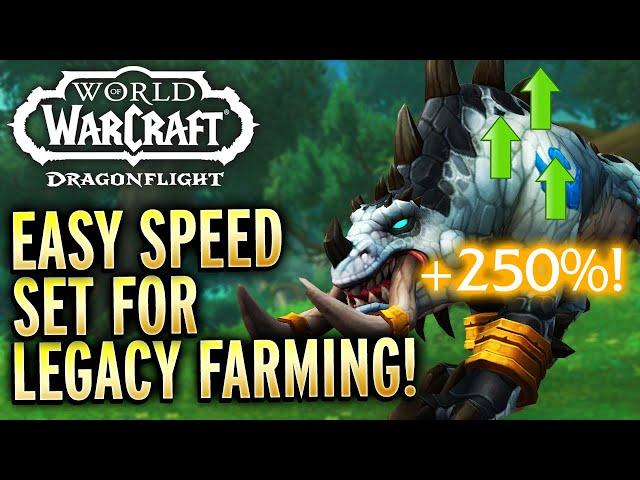 200%+ Run Speed Fast and Cheap! Great For Transmog Farming in The War Within! World of Warcraft