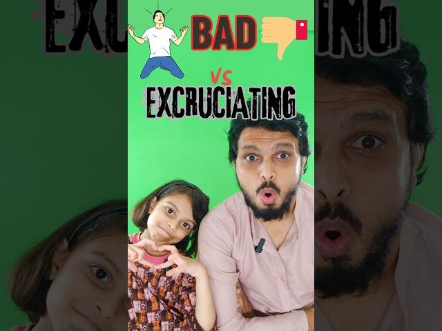 English Words Decoded: Bad and Excruciating in Movie Context #shorts #shortvideo #short