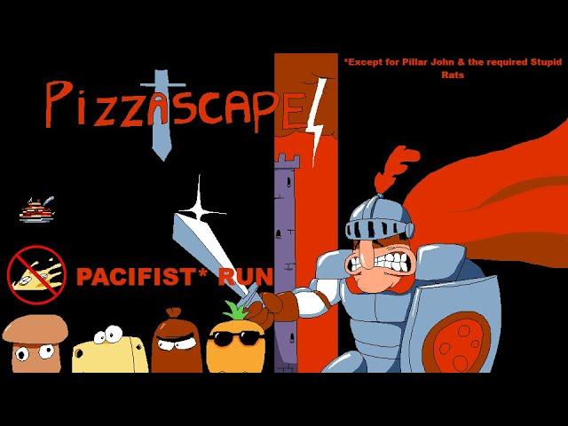 Pizza Tower Pacifist Challenge - Pizzascape - 4/5 Toppins, Tower Secret Treasure (READ DESCRIPTION)