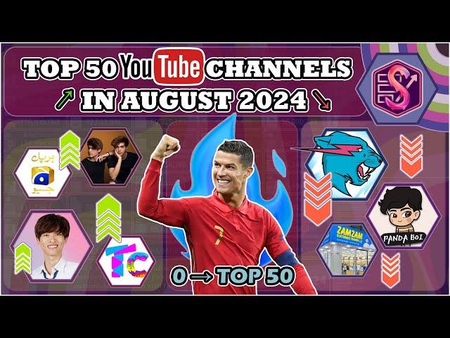 Cristiano Ronaldo & Alan Chikin Chow in the Top 50! | Top 50 August, 2024