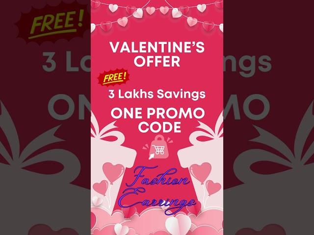 Free Valentine Promo Code available Today Only!