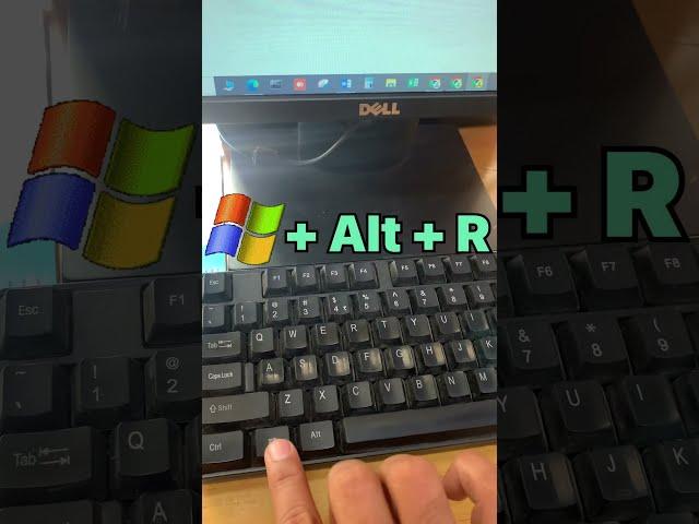 shortcut keys for screen recording on Windows 10 #shorts #shortcutkeys #computerknowledge #computer
