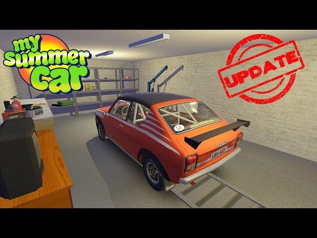 SATSUMA GT SPECIAL PAINTJOB - My Summer Car Update #14 | Radex