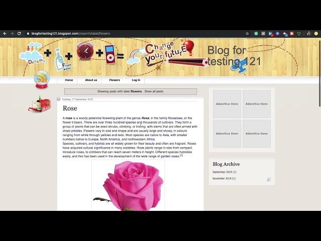 Remove "Showing Posts in Label" From Blogger
