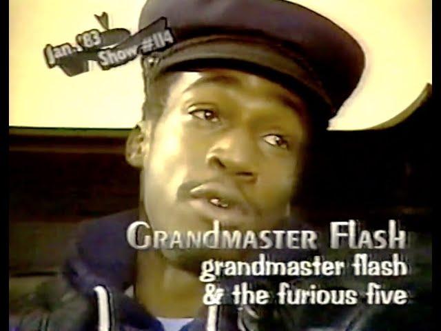 Grandmaster Flash & The Furious Five - New Music, Toronto TV Jan 1983 * Concert Hall * The Message