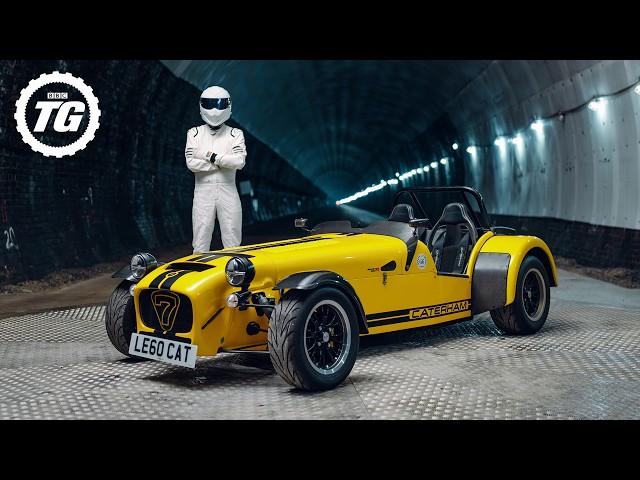 Caterham 620R vs THE STIG | 4K | TG Tunnel Run