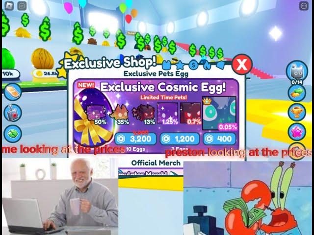 OPENING an EXCLUSIVE EGG in SCAM SIMULATOR X! (VOICE REVEAL)