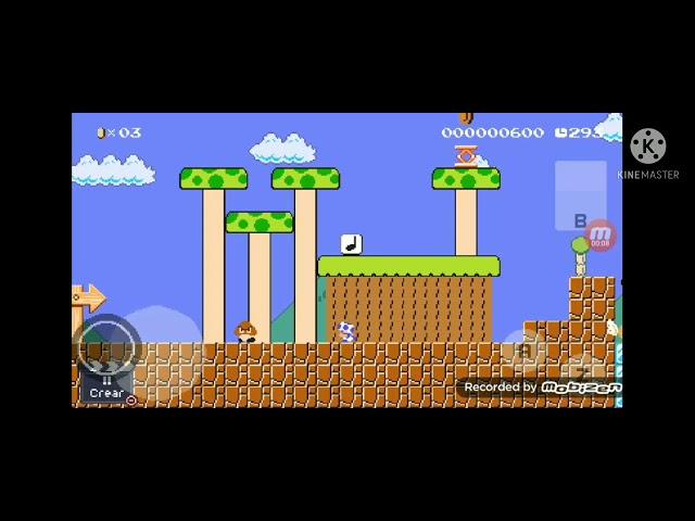 Green Hill sonic: Mario Maker world engine