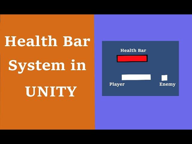 Unity Tutorial | Health Bar System in Unity