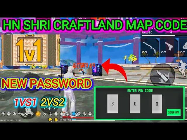 HN SHRI craftland map new password #shorts #viral #freefireindia
