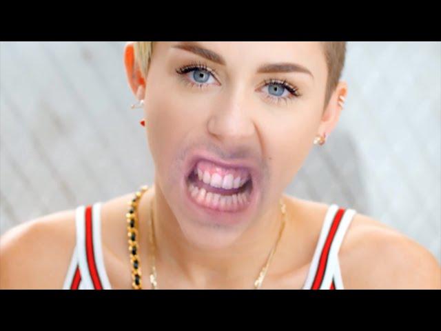 Miley Cyrus - Performance with the tongue
