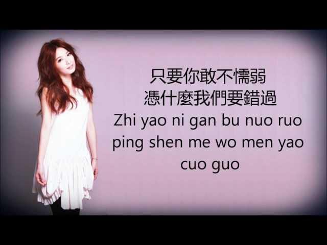 Hebe Tien 田馥甄 -【你就不要想起我】歌詞版 LYRICS (CHINESE + PINYIN)