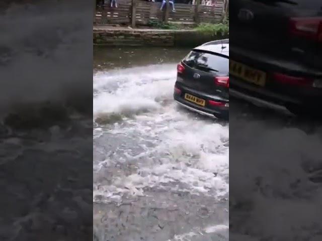 kia Sportage vs Rufford Ford #deepwater #flood #kia #fail #ruffordford #russia