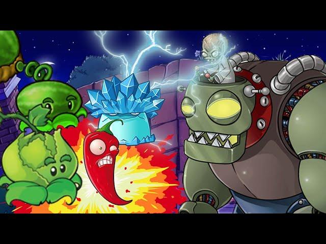 РАСТЕНИЯ против ЗОМБИ или PLANTS vs ZOMBIES. Серия 33: Битва с финальным БОССОМ