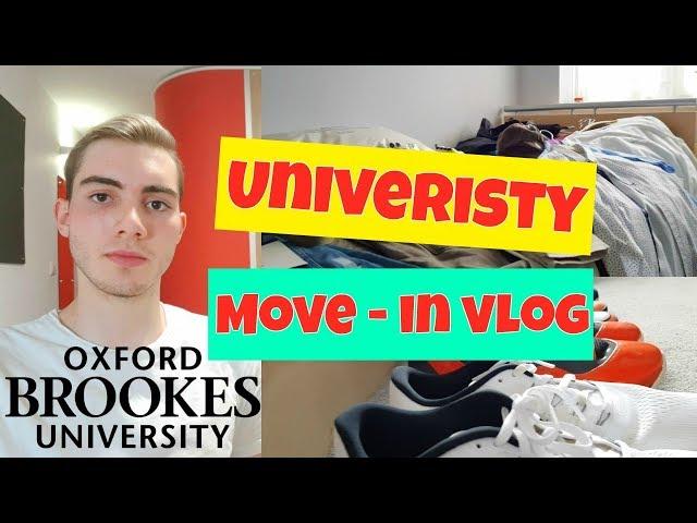 University Moving in Vlog!｜Oxford Brookes