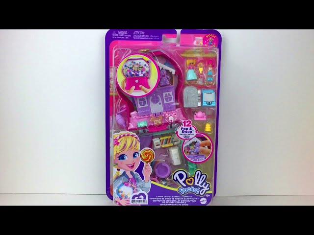 Polly Pocket Candy Cutie Gumball Compact Miniature Play Set Unboxing & Review