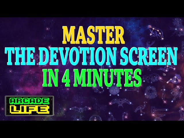 Grim Dawn | Master the Devotion screen in 4 minutes | July 2024