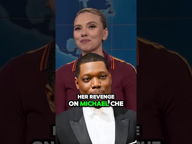 Scarlett Johansson Gets Revenge on Michael Che with Help from Colin Jost on SNL!