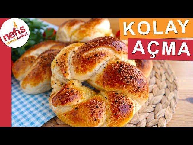 KOLAY AÇMA TARİFİ - Pofuduk ve çok lezzetli hamuru ile