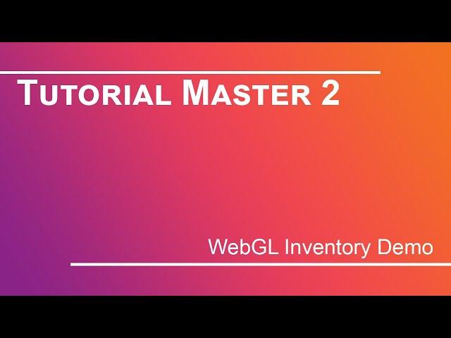 Tutorial Master 2 - Inventory Demo