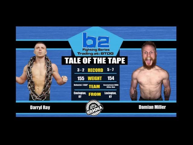 HRMMA 108  Fight 5:  Darryl Ray vs Damian Miller