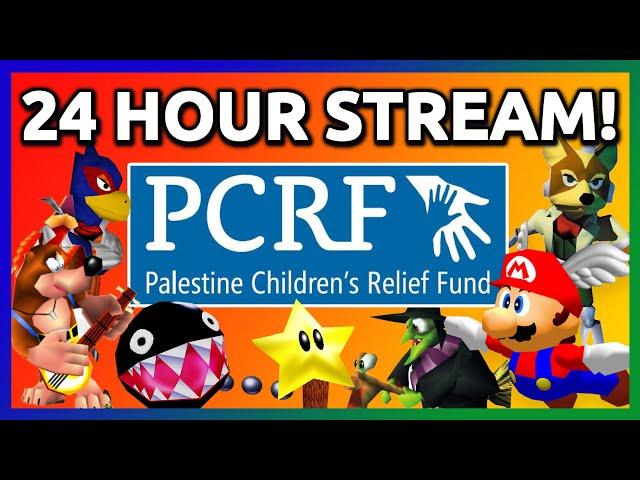 24 HOUR CHARITY LIVESTREAM for Palestine Children's Relief Fund | PART 1 of 3