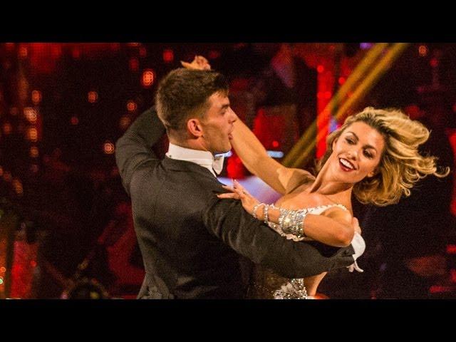 Abbey Clancy & Aljaz dance the Viennesse Waltz to 'Delilah' - Strictly Come Dancing - BBC