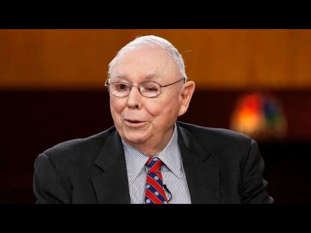 Berkshire Hathaway VP Charlie Munger on investing