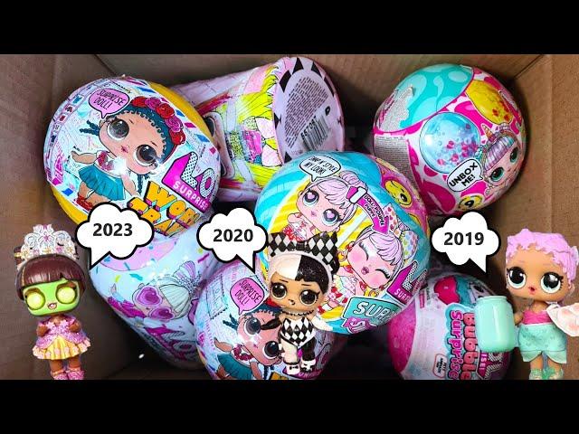 HOW OLD ARE THE LOL DOLLS FROM THE OLD BOX? Video with dolls LOL SURPRISE unpacking Darinelka