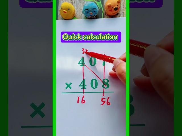 Math speed calculation skills #mathstricks #multiplication #education #mathematics #foryou