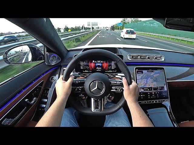 The New Mercedes S Class S63 AMG 2025 Test Drive