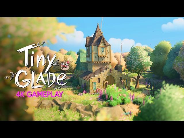 TINY GLADE New Gameplay Preview | Medieval Building Sims with Studio GHIBLI GRAPHICS coming in 2024