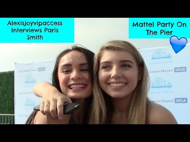 Every Witch Way's Paris Smith Interview With Alexisjoyvipaccess - Mattel Party On The Pier