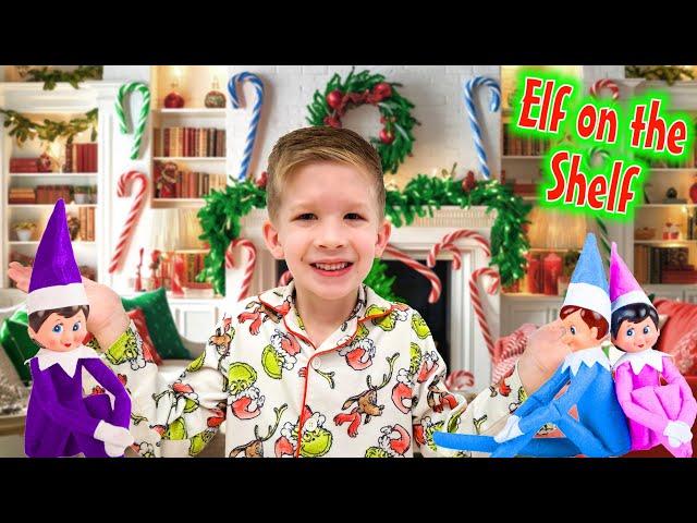 Elf on the Shelf Candy Cane Scavenger Hunt!! Day 14