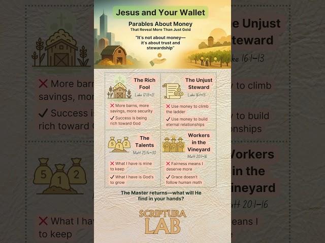 Jesus and Your Wallet: What These 4 Parables Say About Money
