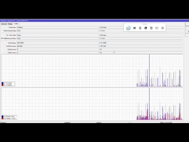 Mikrotik live traffic flow #mikrotik #isp #training #kmtechisp #ispsolution #remotework