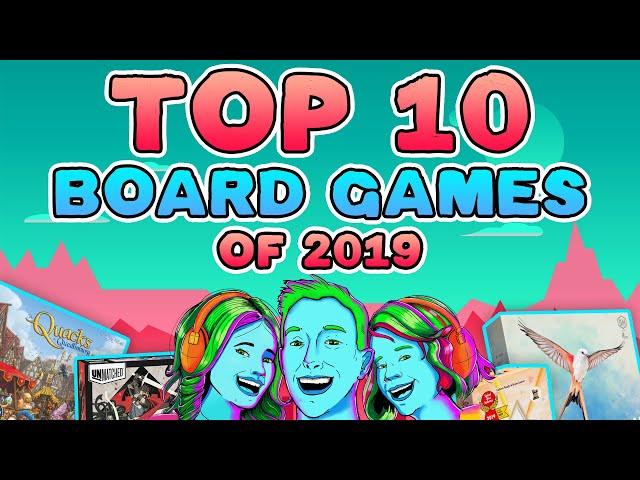 Top 10 BEST Board Games of 2019 | GLHF Board Games