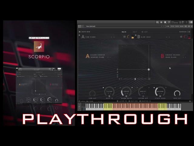 SCORPIO by ARTISTRY AUDIO | PLAYTHROUGH | Synth Motion Engine | SampleSoundReview