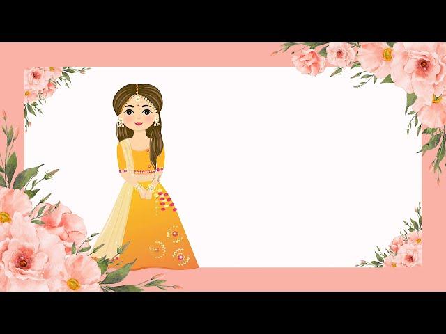 Wedding invitation video blank template free download | wedding invitation video template