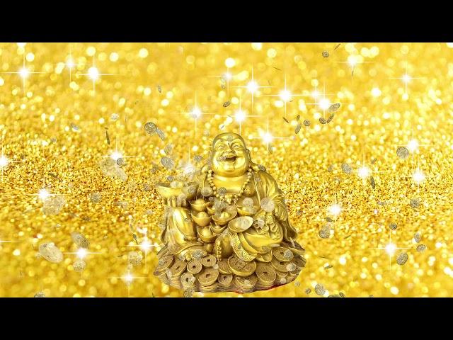 FENG SHUI Golden Money Buddha Energy   Attract Never ending Money  風水ゴールデンマネーブッダエナジー