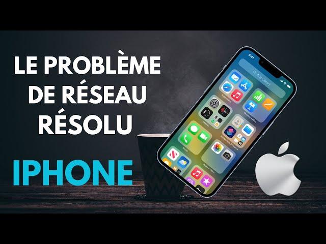 Comment résoudre le problème de connexion au réseau mobile sur un iPhone